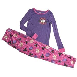 Joe Fresh Kids Pajama Set - Purple and Pink Cupcake Design